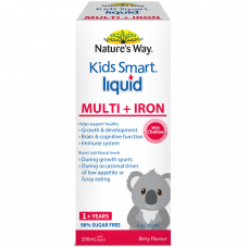 Siro bổ sung Multi + Iron with Choline Kids Smart Liquid Nature's Way 200ml